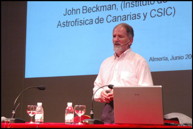 John E. Beckman participará en las XI Jornadas Astronómicas de Almería