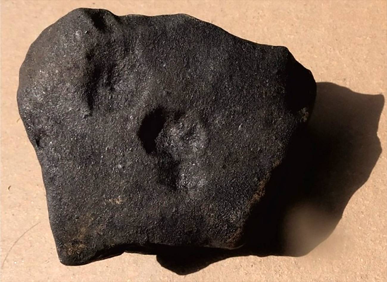 Recuperan y analizan por primera vez un meteorito caido en Galicia