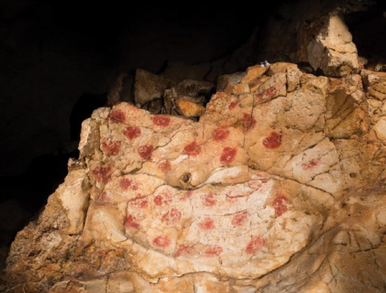 La cueva de Points preserva huellas de actividad humana en el Paleolítico superior atrapadas en una estalagmita