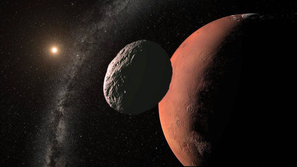 Descrito un nuevo asteroide troyano que comparte orbita con Marte1