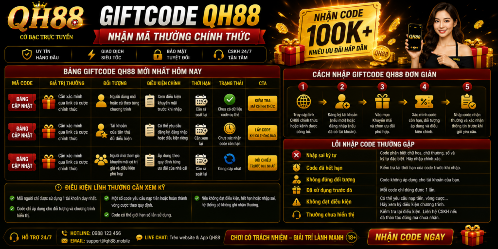 Giftcode QH88