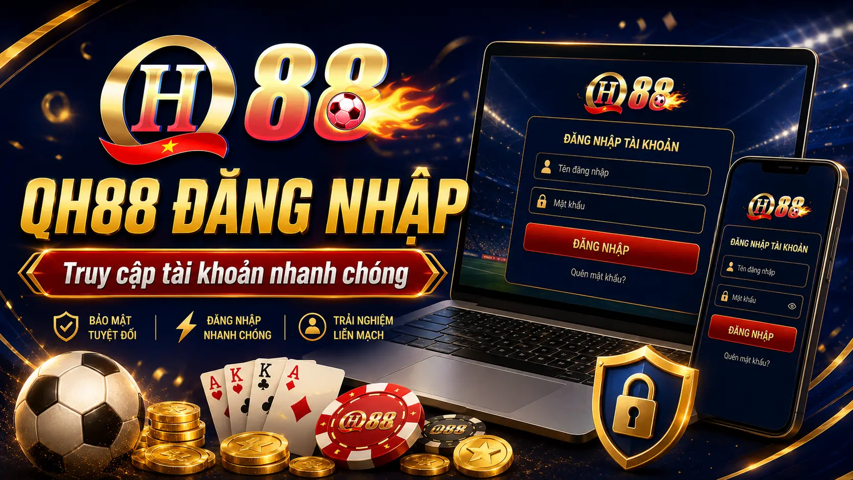 Hướng dẫn QH88 đăng nhập