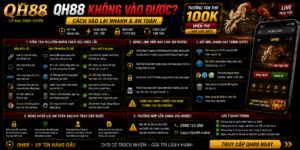 QH88 không vào được